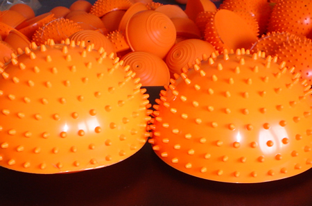 mini bosu con pinches